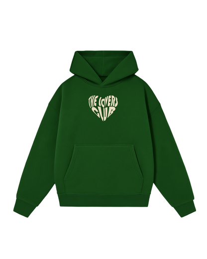 The lovers club  - Hoodie clásico green