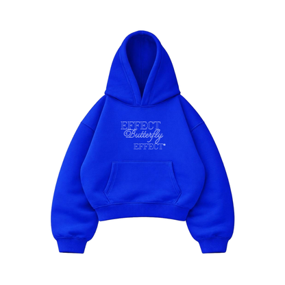 Effect Butterfly Craps - Hoodie Mangas Globo Blue