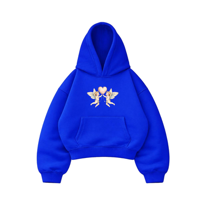 Archangel in Love - Hoodie Mangas Globo Blue