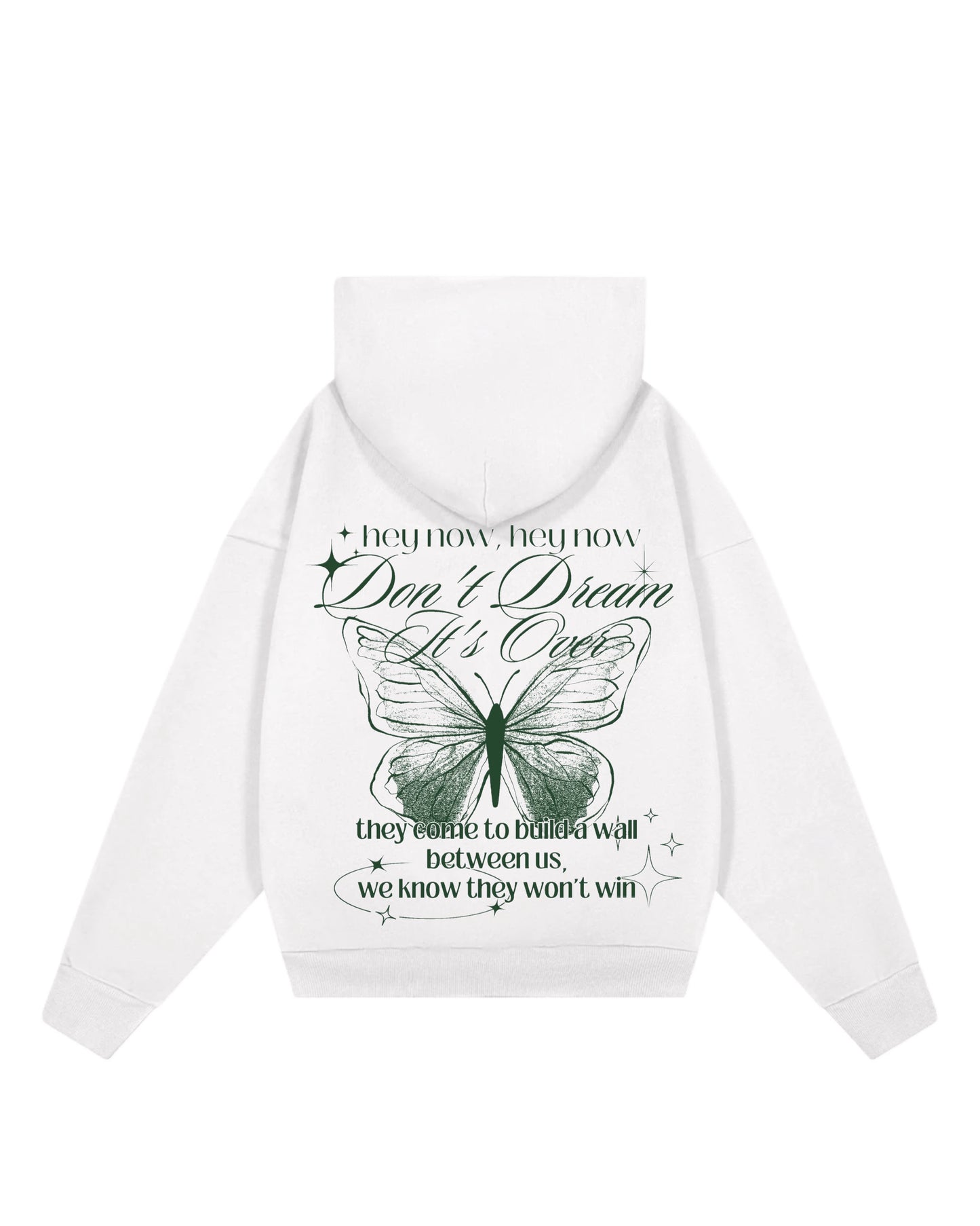 Hoodie  Don’t Dream It’s Over modelo clásico