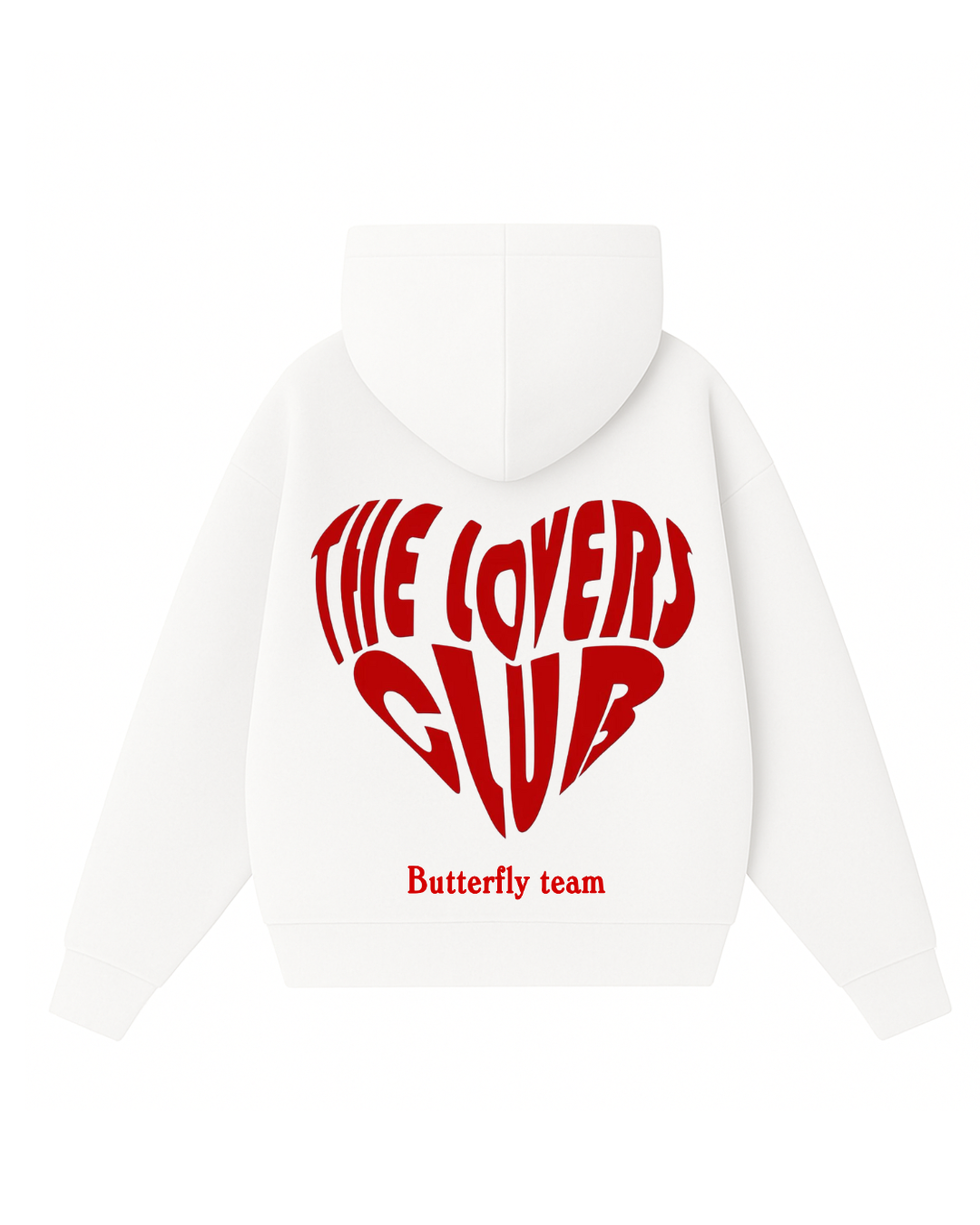 Hoodie the lovers club modelo clasico