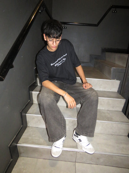 Trust The Process - Black Premium Boxy T-Shirt