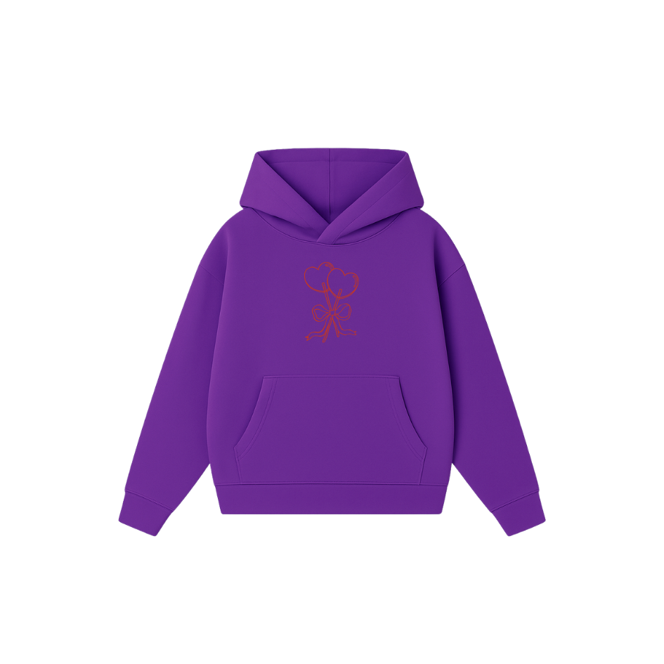 Love Palette- Hoodie Clásico purple