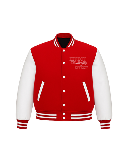 Effect Butterfly  - Varsity Jackets red