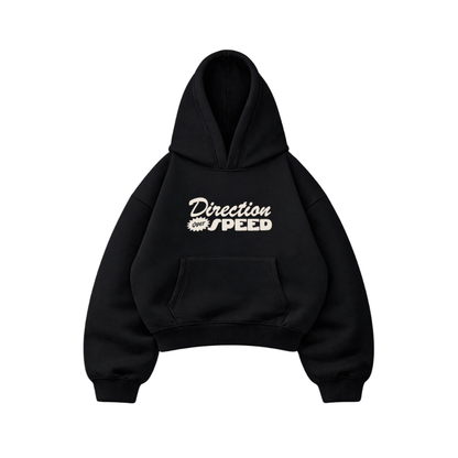 Speed - Hoodie Mangas Globo Black