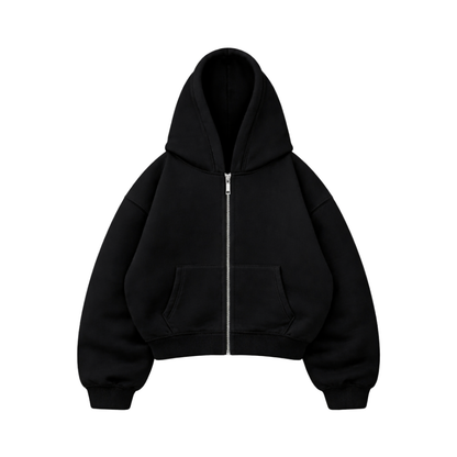 Speed - Hoodie Zip Mangas Globos Black