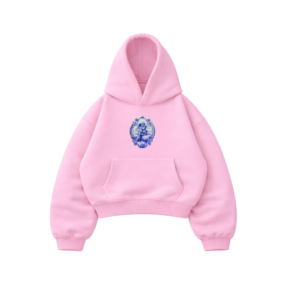 Emotion Love - Hoodie Manga Globo Pink