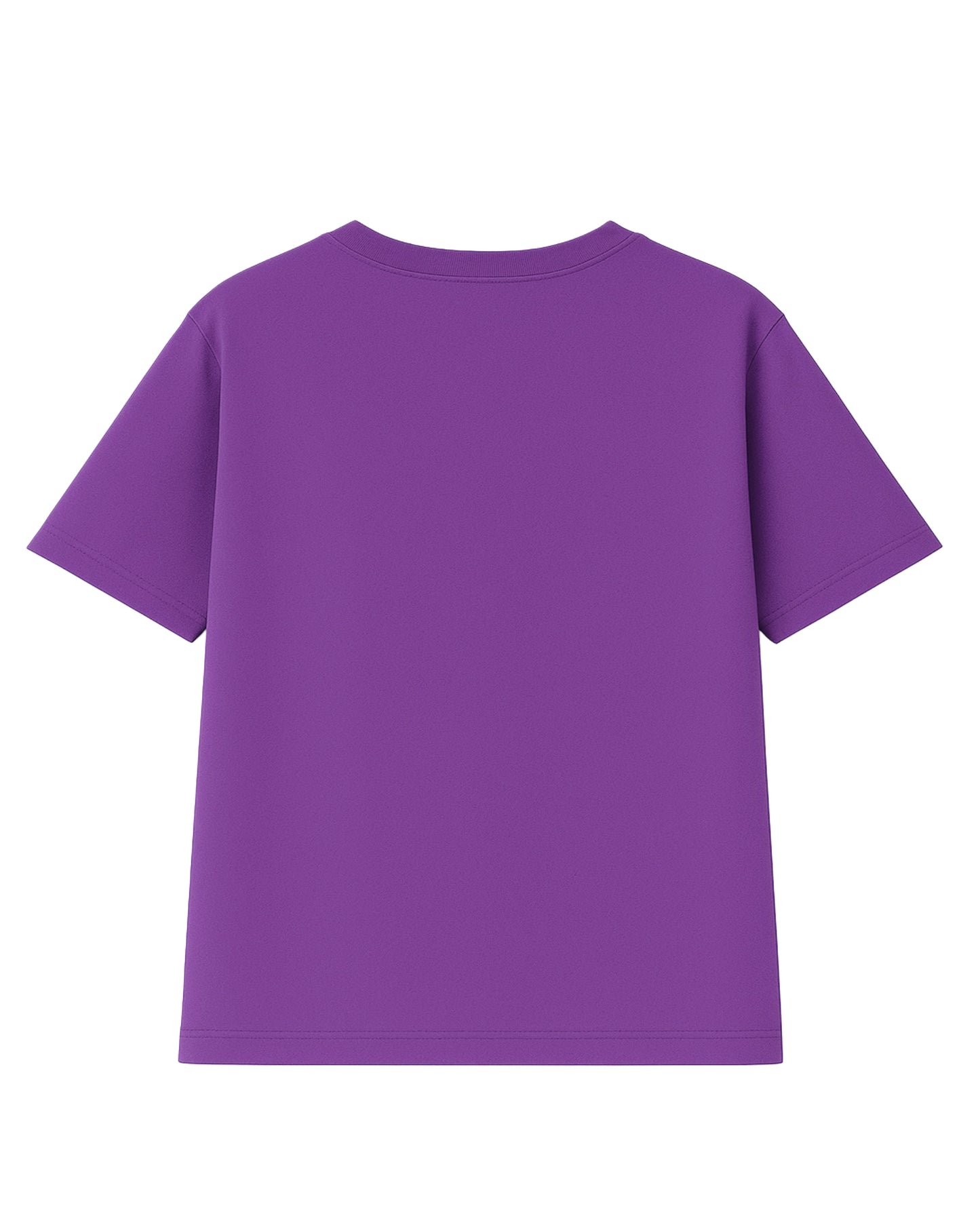 t-shirt basic lila    modelo recto