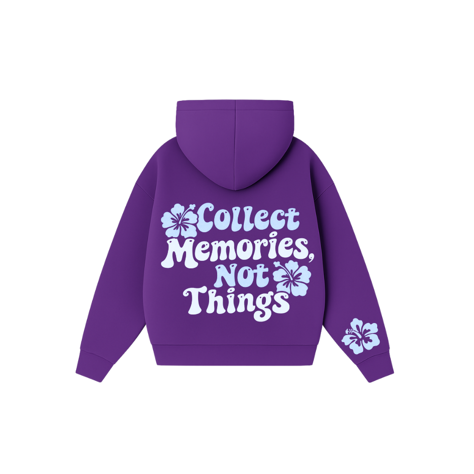 Hoodie collect memories modelo clásico