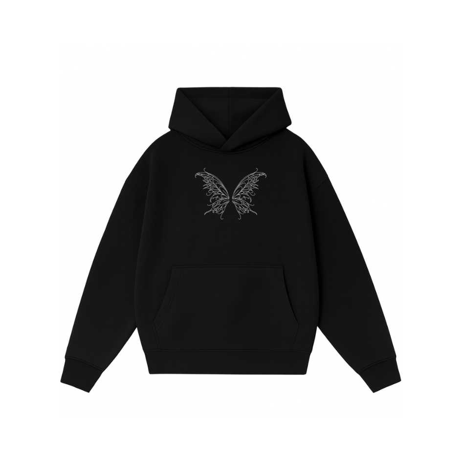 Butterfly Change - Hoodie clásico black