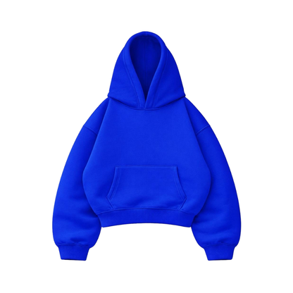 Basic Blue - Hoodie Mangas Globo