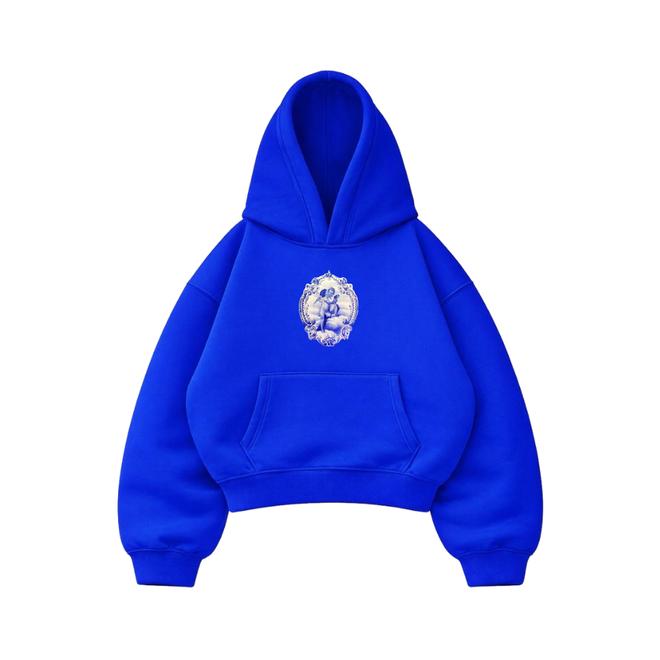 Emotion Love - Hoodie Manga Globo Blue