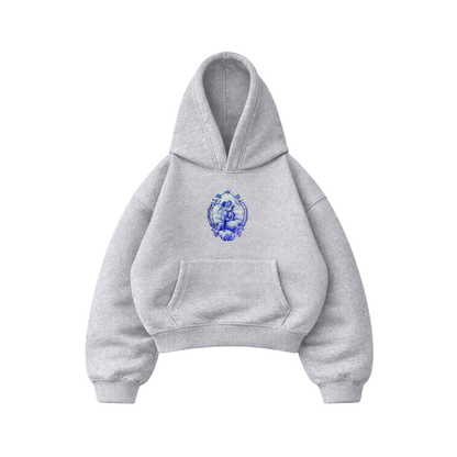 Emotion Love - Hoodie Manga Globo Gris