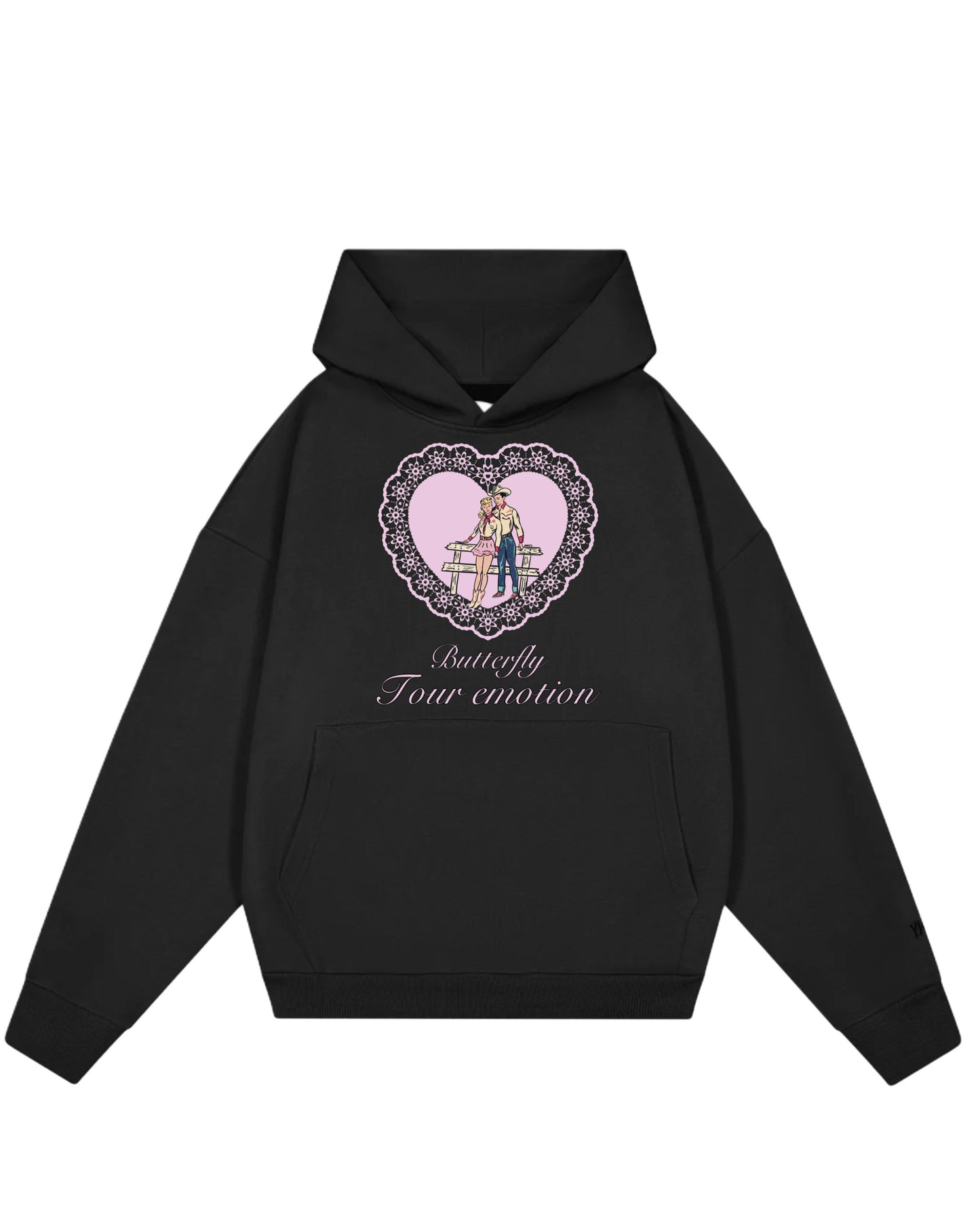 Hoodie emotion love modelo clásico
