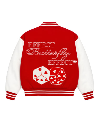 Varsity jacket efecto mariposa