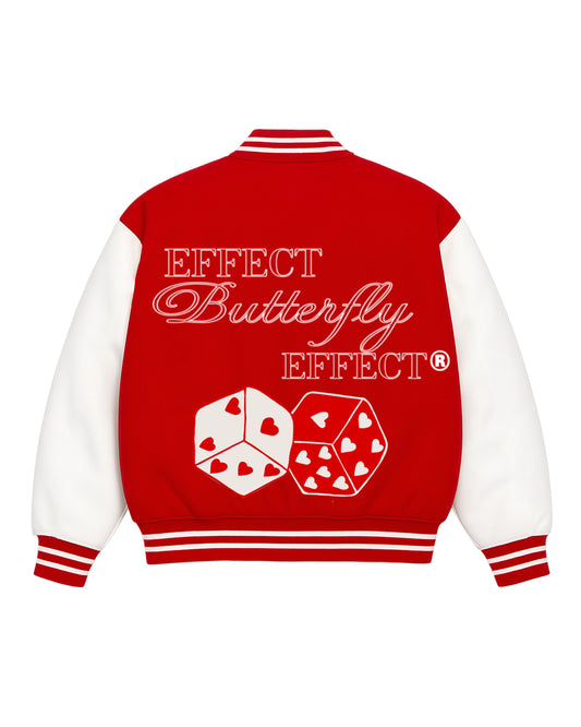 Varsity jacket efecto mariposa