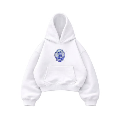 Emotion Love - Hoodie Manga Globo White