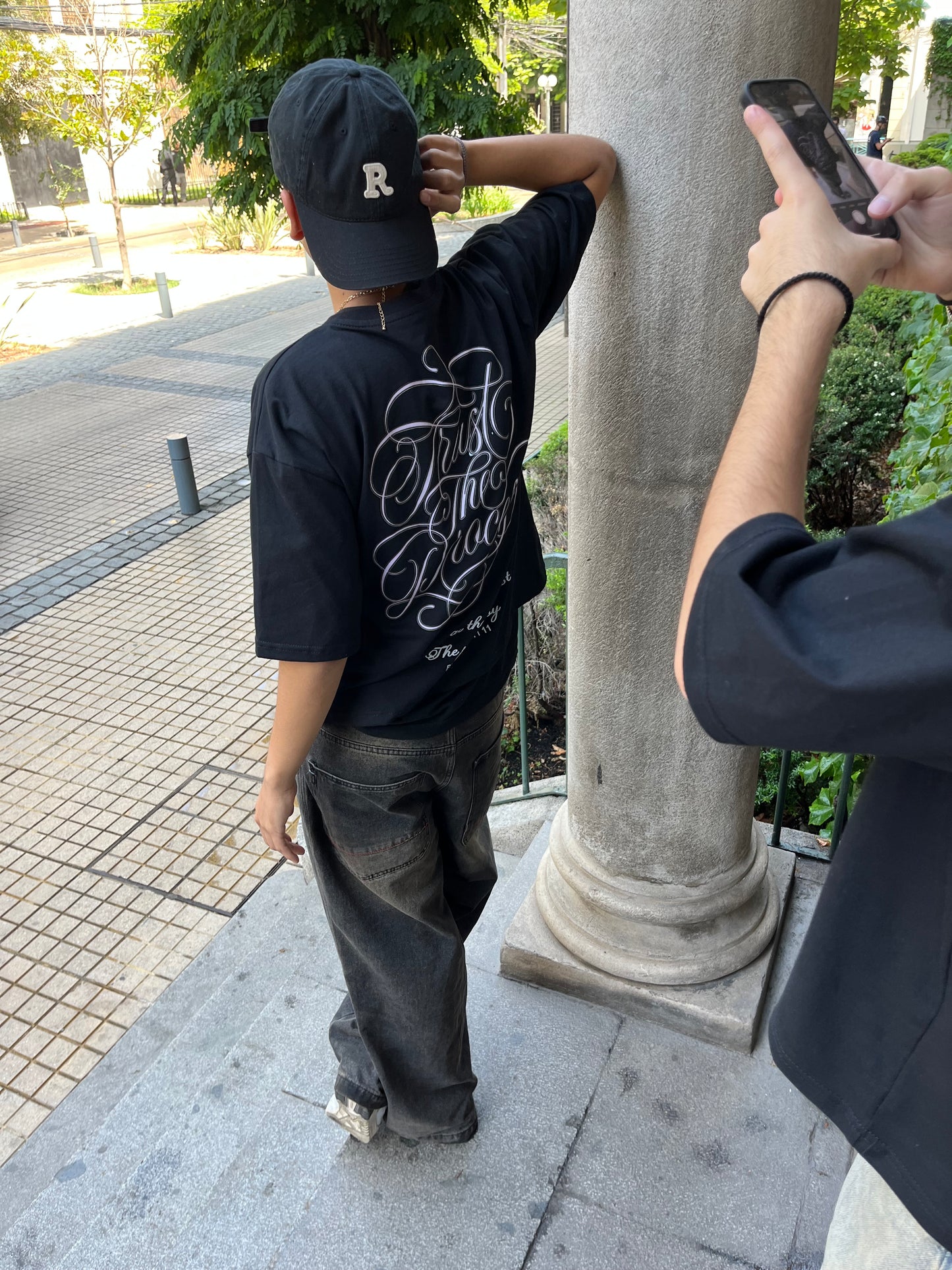 Trust The Process - Black Premium Boxy T-Shirt