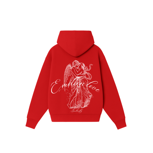 Hoodie emotion love modelo clásico