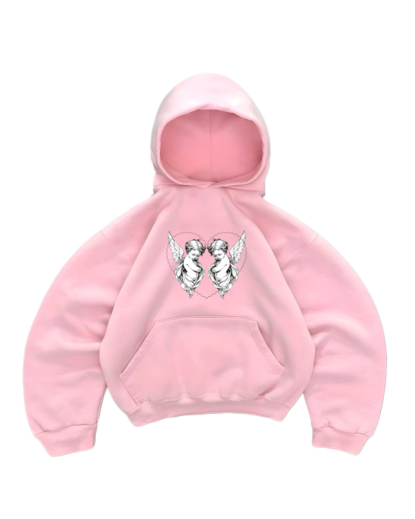 Hoodie emotion love modelo manga globo