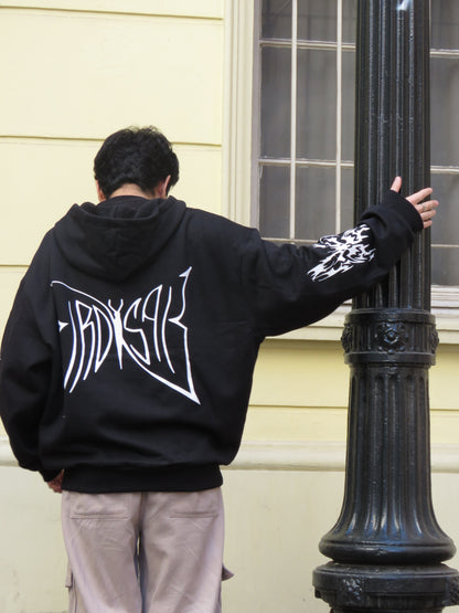 Hoodie butterfly  modelo mangas globo ⭑