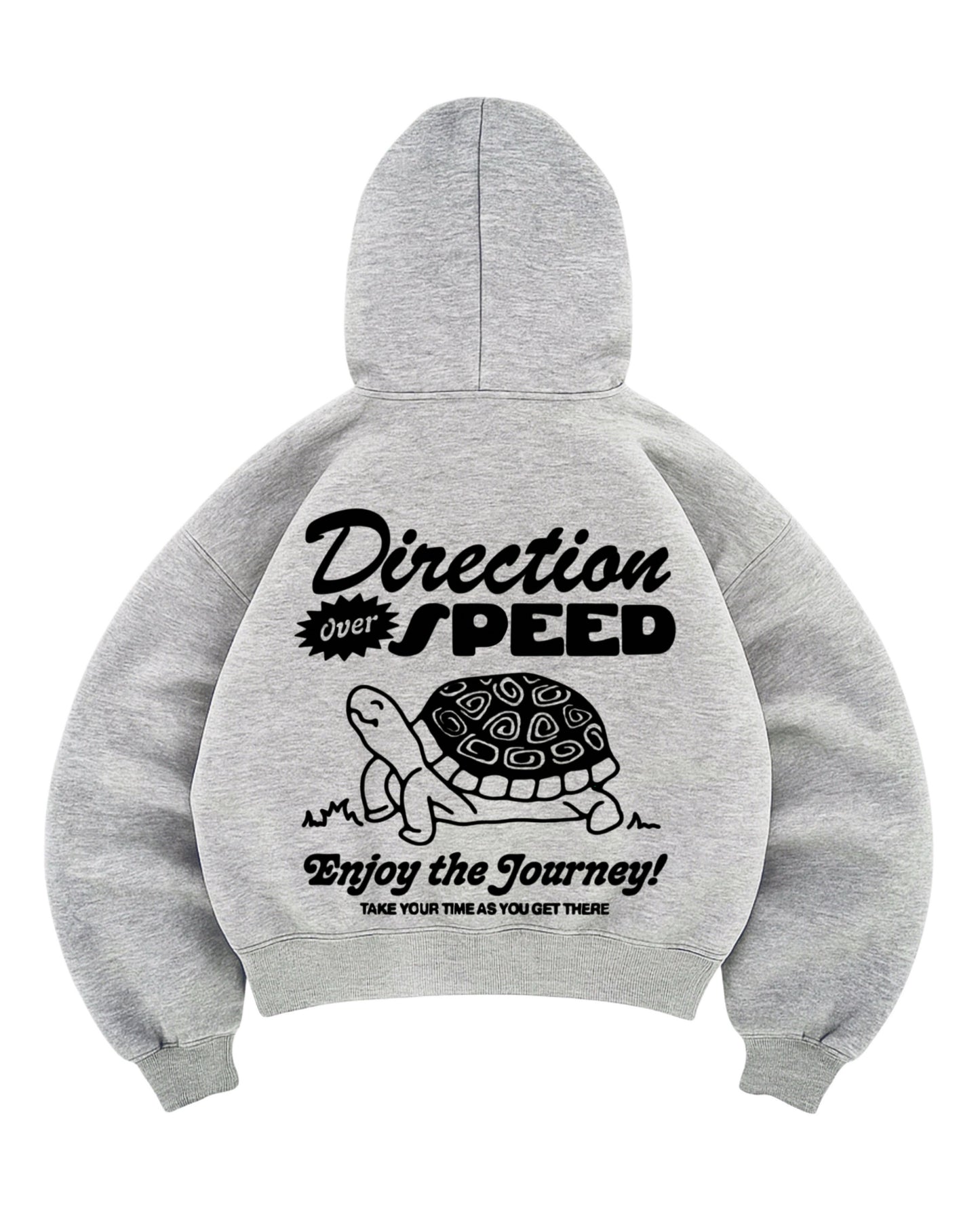 Hoodie tortoise modelo negro manga globo