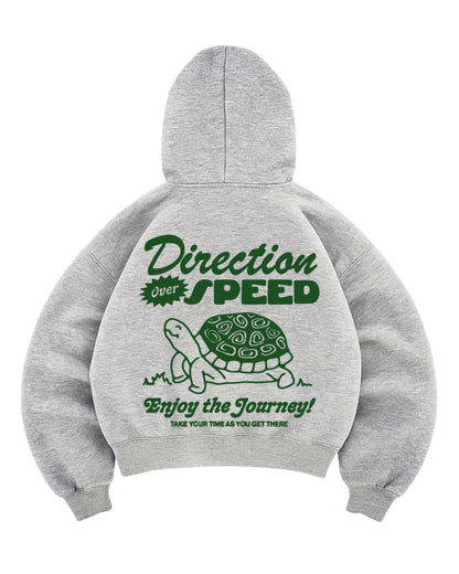 Hoodie tortoise modelo manga globo