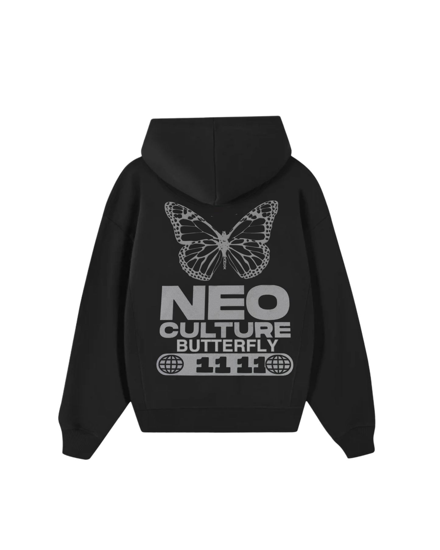 Hoodie butterfly world club  modelo clásico
