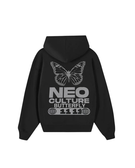 Hoodie butterfly world club  modelo clásico