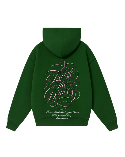 Hoodie trust the process modelo clasico