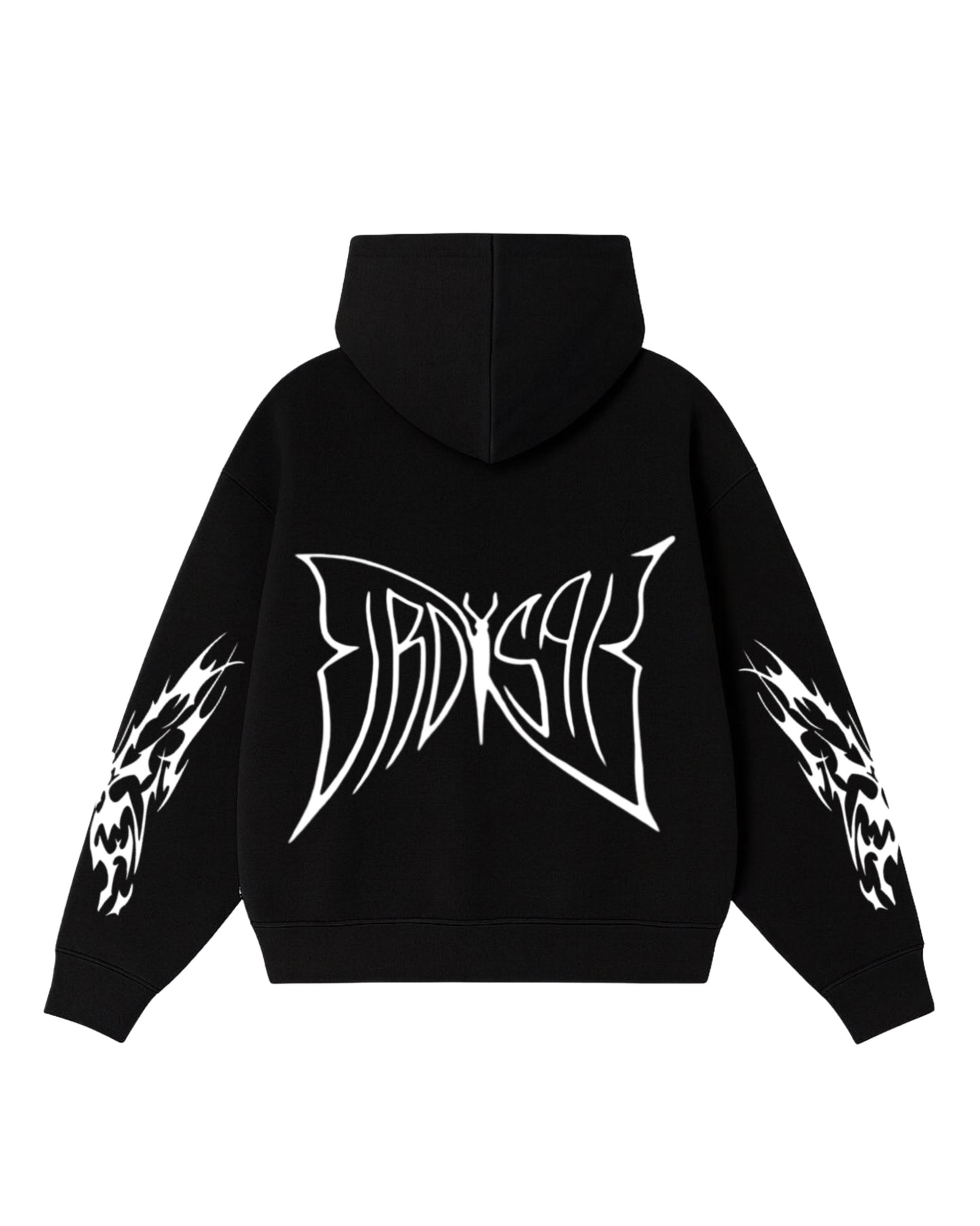 Buttefly Emblem - Hoodie clásico negro