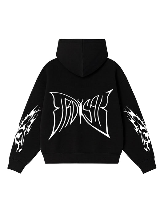 Buttefly Emblem - Hoodie clásico negro