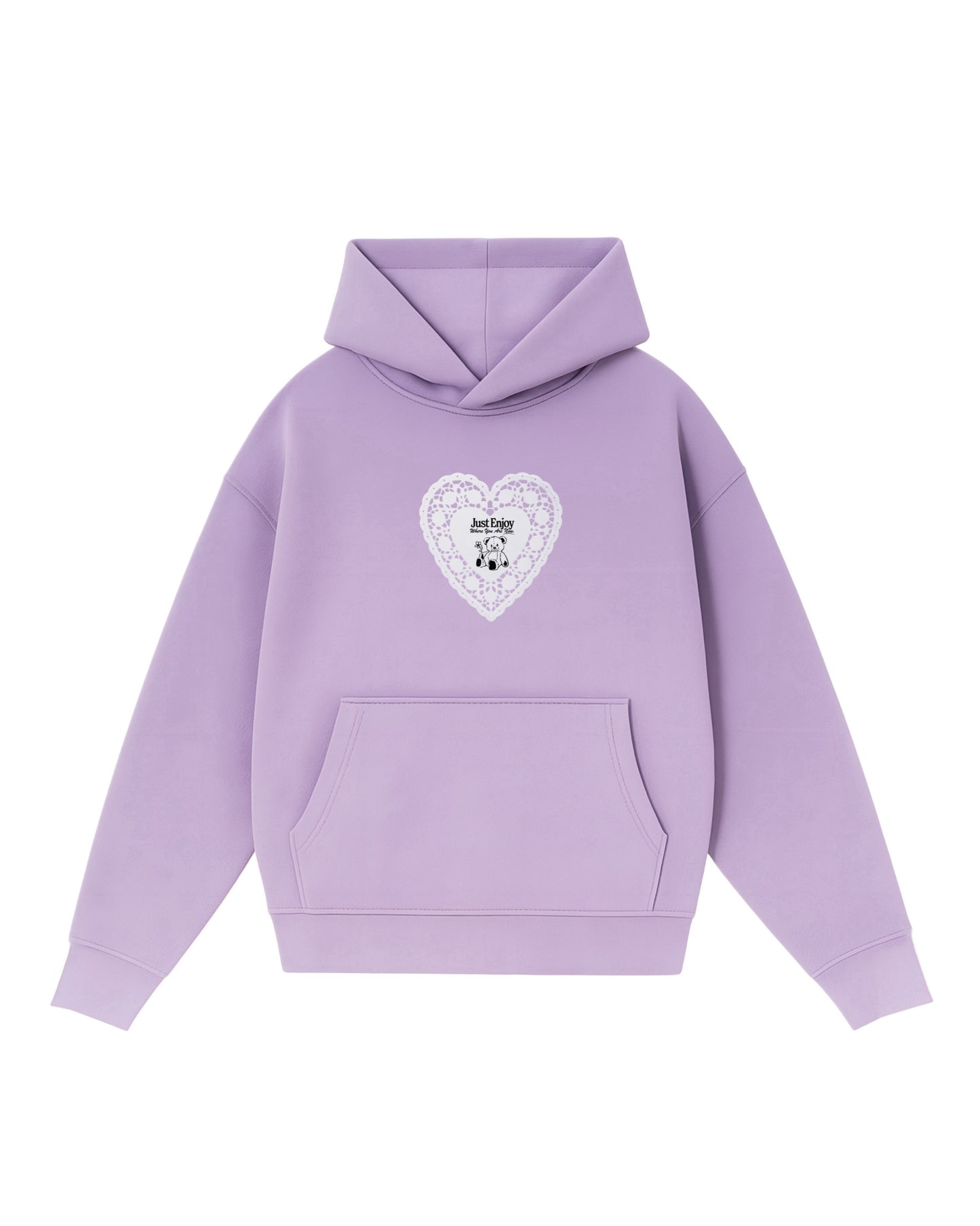 Hoodie just enjoy modelo clásico