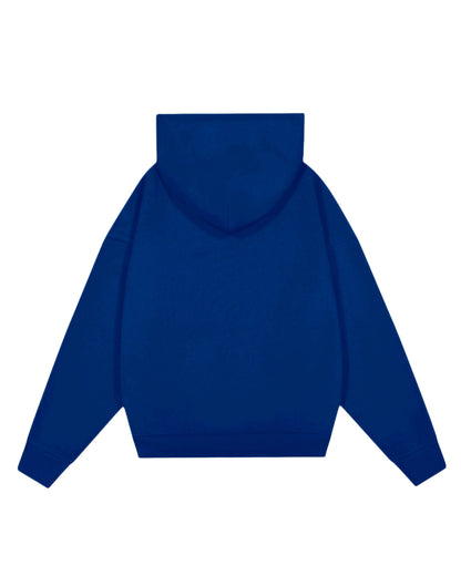 Hoodie basic azul rey modelo clásico