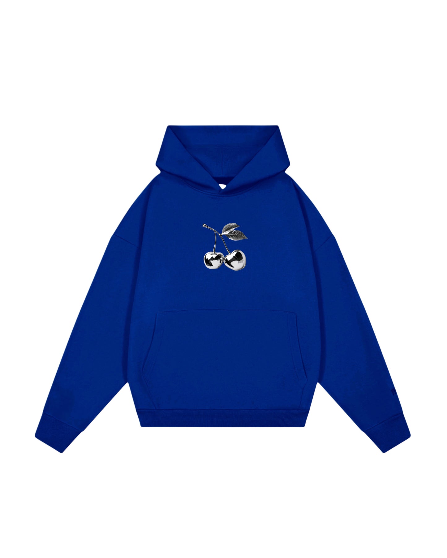 Hoodie cherry azul modelo clásico ★