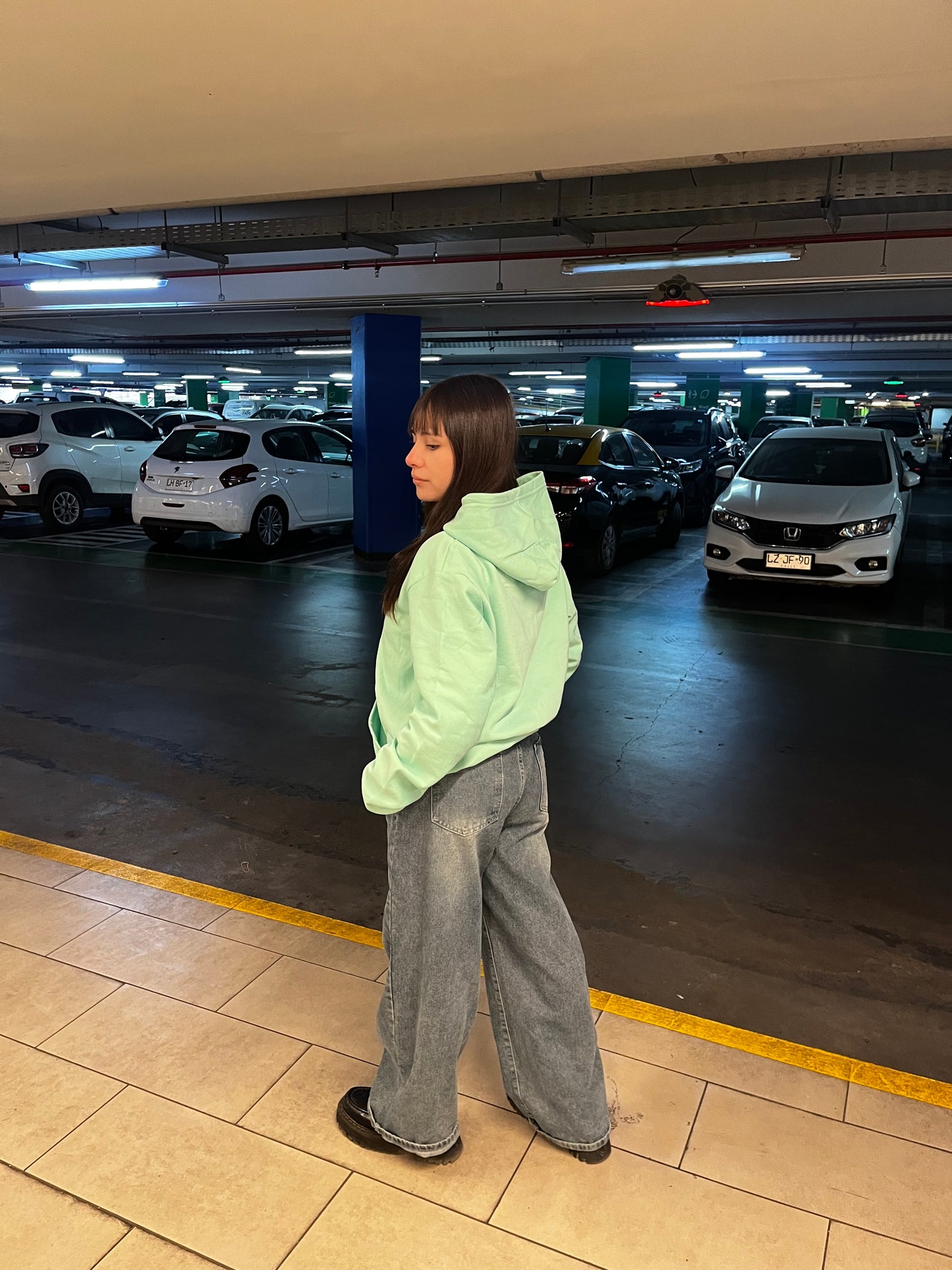 Basic menta  - Hoodie  Classic