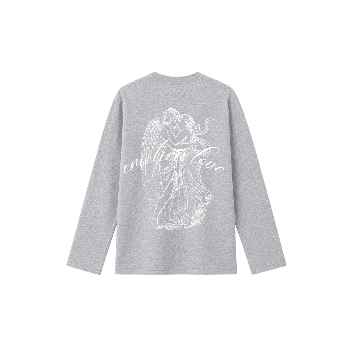 Emotion love -  Camiseta Manga Larga grey