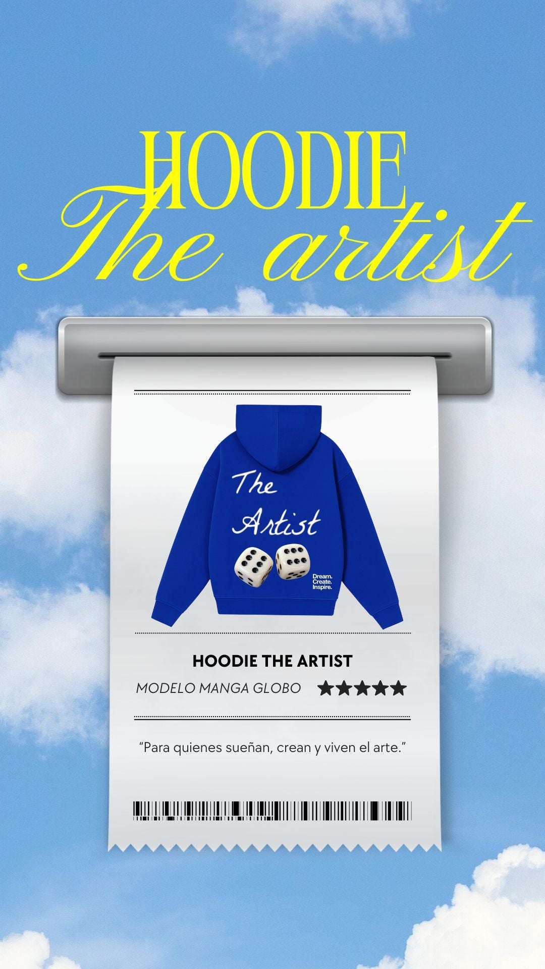 Hoodie the artist modelo clásico
