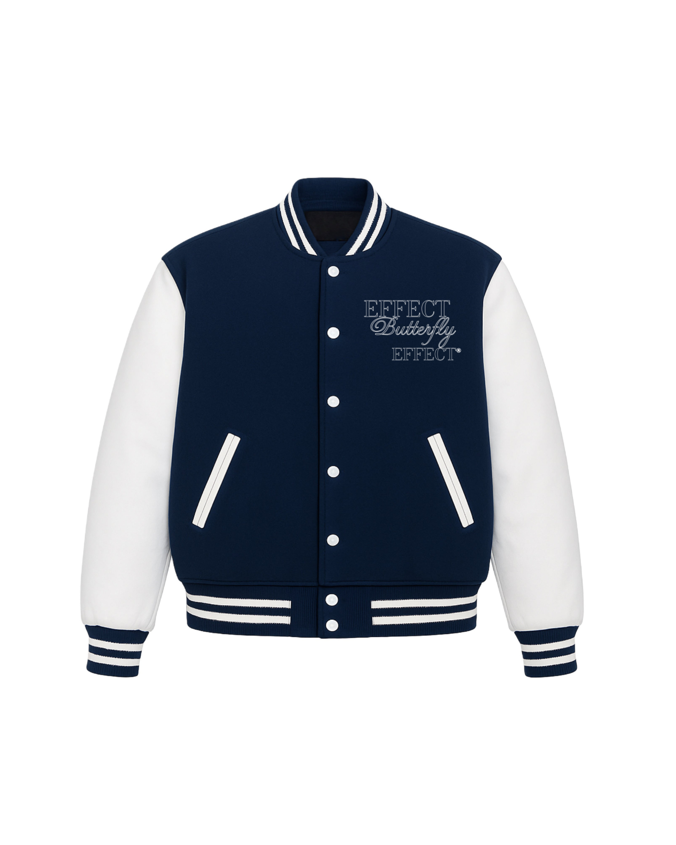 Effect Butterfly  - Varsity Jackets blue