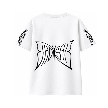 Butterfly Emblem - Premium Clasic T-Shirt white
