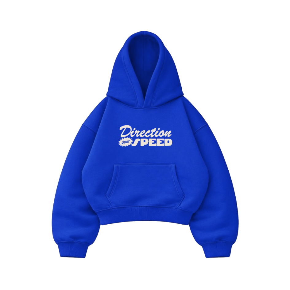 Speed - Hoodie Mangas Globo Blue