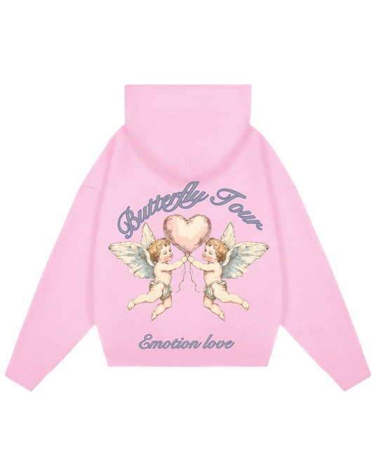 Hoodie emotion love modelo clásico