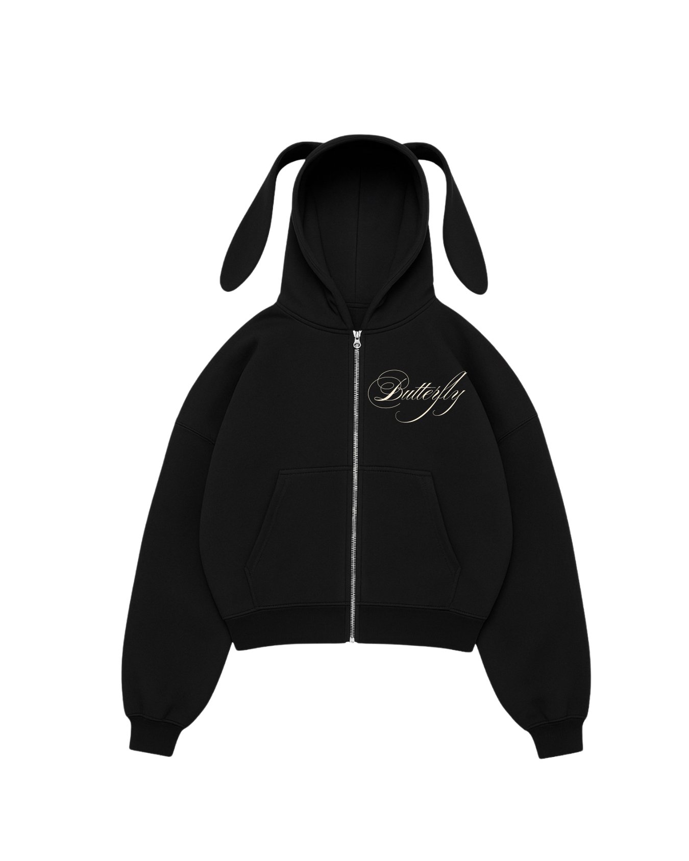 Cherry- Hoodie Bunny black