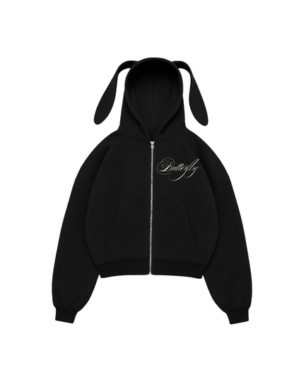 Cherry- Hoodie Bunny black