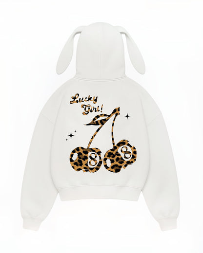Hoodie lucky girl modelo clásico
