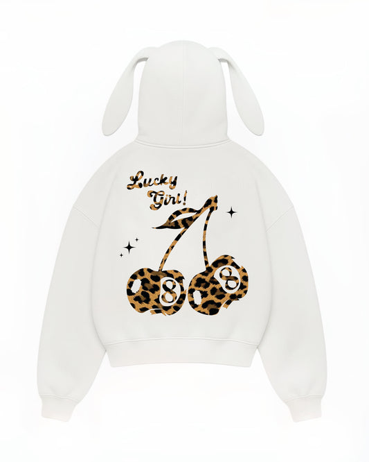 Hoodie lucky girl modelo clásico