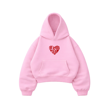 Lovers Club Pink - Hoodie Mangas Globo