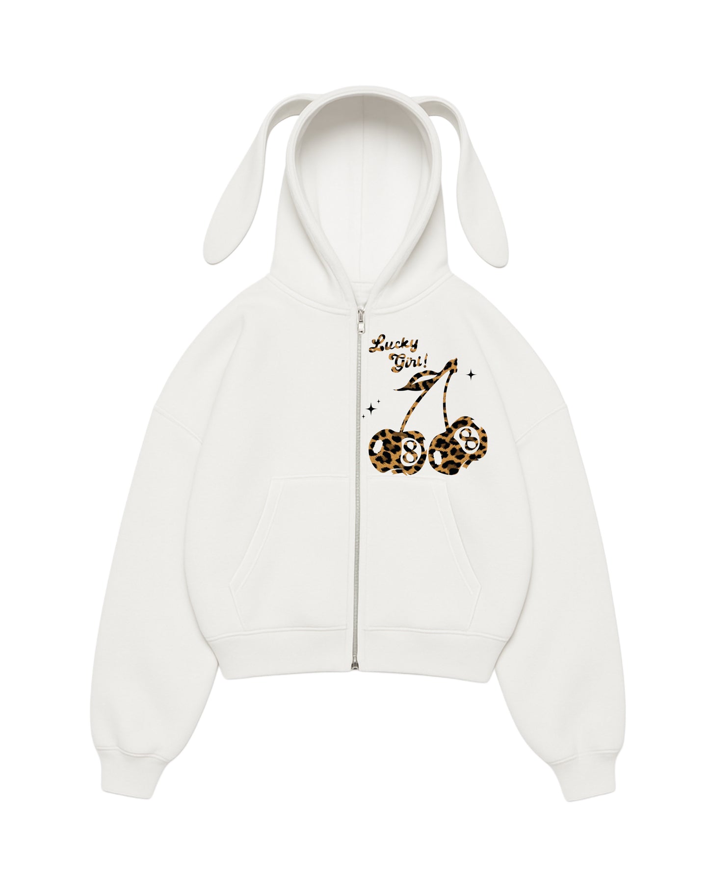 Hoodie lucky girl modelo clásico