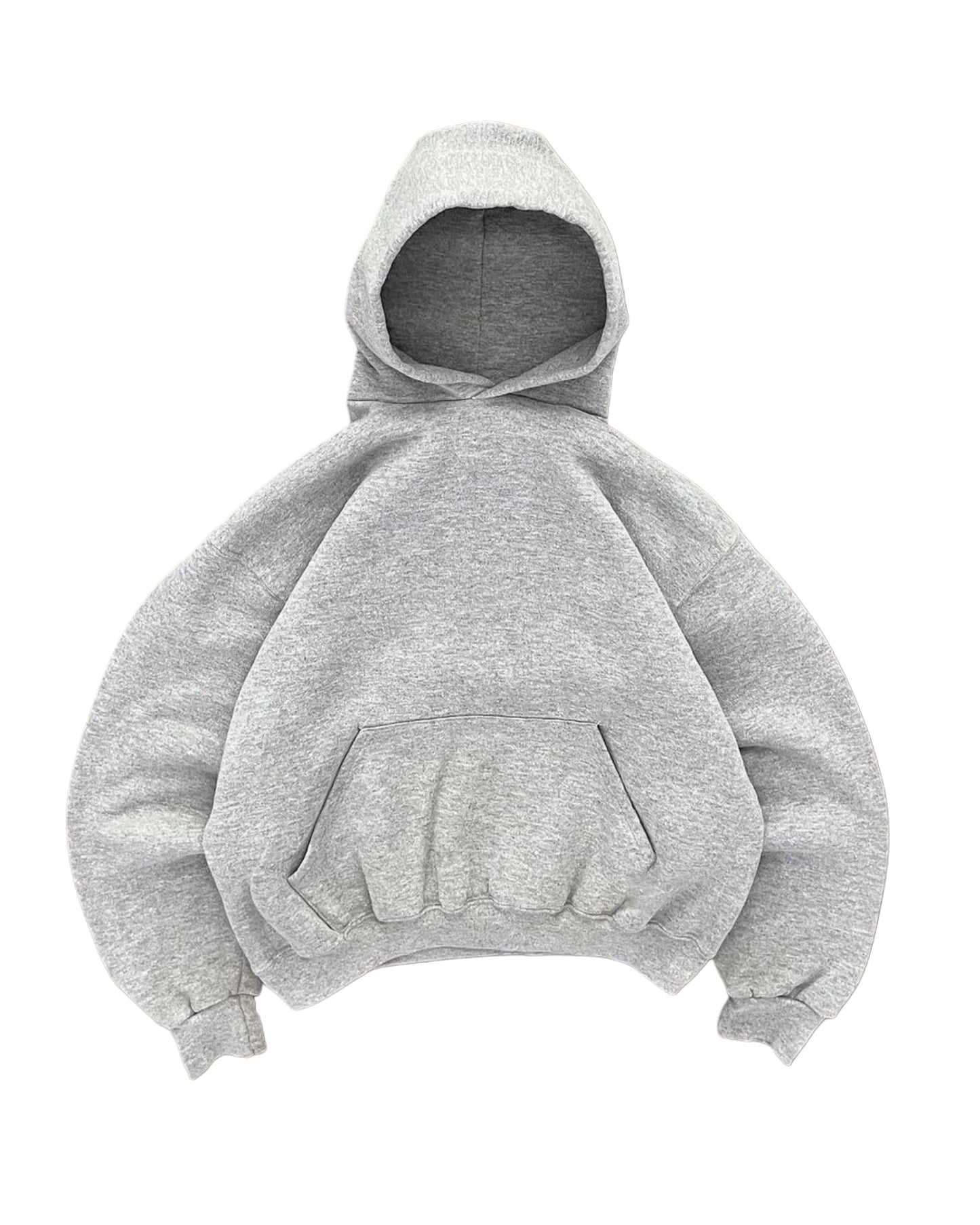 Hoodie basic gris  modelo mangas globo ♥︎