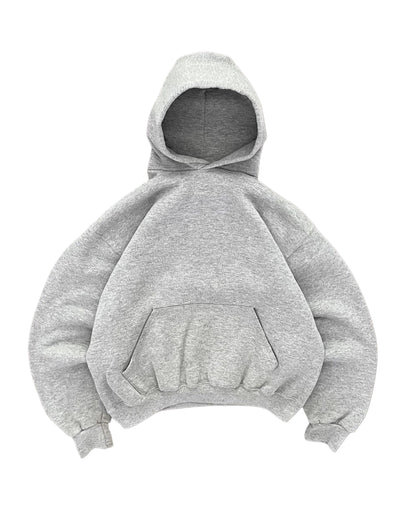 Hoodie basic gris  modelo mangas globo ♥︎